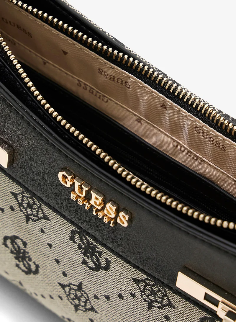 GUESS  Melinda Logo Shoulder Bag for Women | Best Price UAE